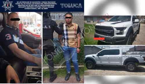 Operativo Mustang en Toluca, recupera vehículos y celulares robados